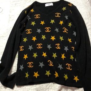 CHANEL black women’s size small sweater.